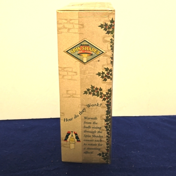 Spin Shades 1995 Revolving Lamp Shade Candle Lamp - Picture 6 of 7